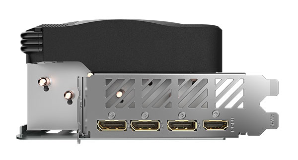 Gigabyte RTX 4080 SUPER GAMING OC 16G; obrazové výstupy 