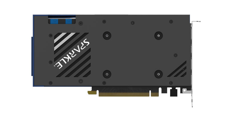 Sparkle Arc A750 ORC OC Edition 8G; zadná strana