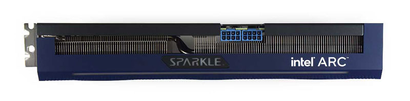 Sparkle Arc A770 TITAN OC Edition 16G; horná strana 