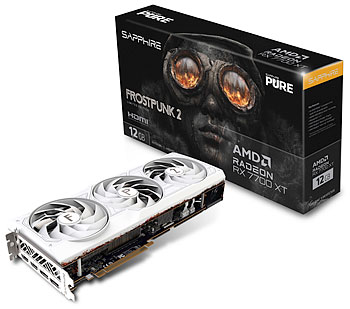 Sapphire PURE RX 7700 XT 12G Frostpunk 2 Edition