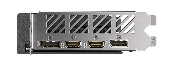 Gigabyte RTX 4060 WINDFORCE OC 8G; obrazové výstupy 