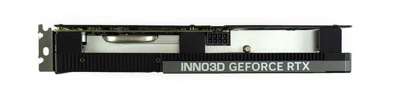 Inno3D RTX 4060 TWIN X2 8G; horná strana 