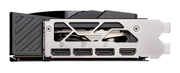 MSI RTX 5070 Ti 16G GAMING TRIO OC PLUS; obrazové výstupy 