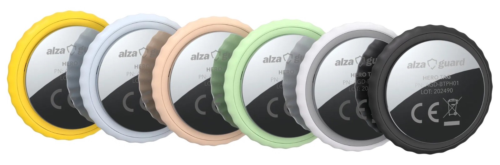 AlzaGuard Premium Hero Tag, farebné varianty