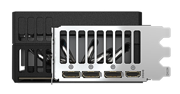 Gigabyte AORUS RTX 5090 MASTER 32G; obrazové výstupy 