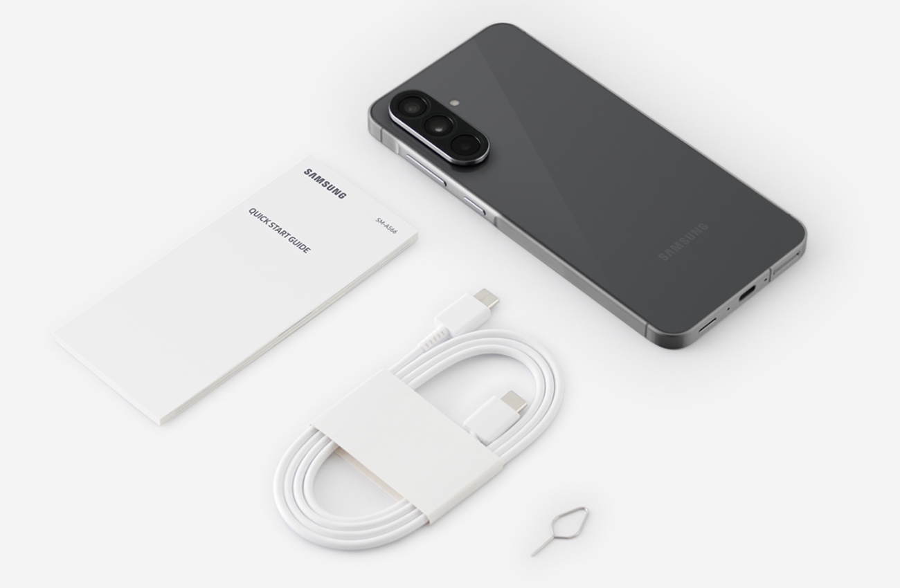 Samsung Galaxy A56 5G, obsah balenia