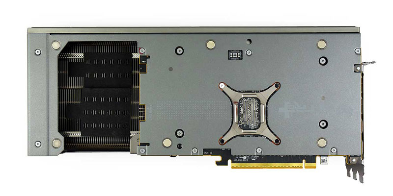 Sapphire NITRO+ RX 9070 XT GAMING OC 16G; zadná strana