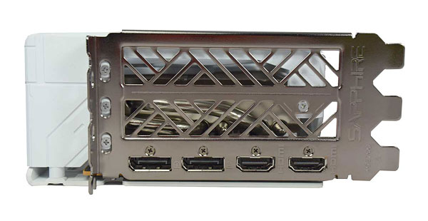 Sapphire PURE RX 9070 GAMING OC 16G; obrazové výstupy 