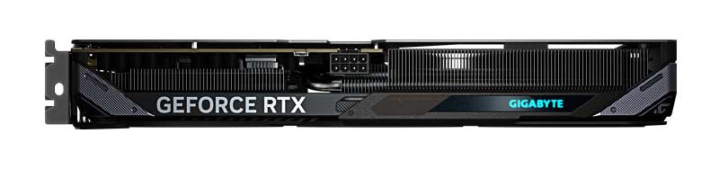 Gigabyte RTX 5060 Ti GAMING OC 16G; horná strana 