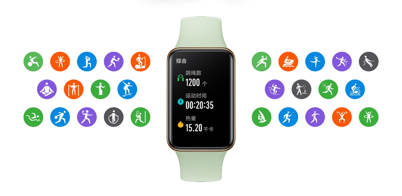 Honor Band 10, športové režimy
