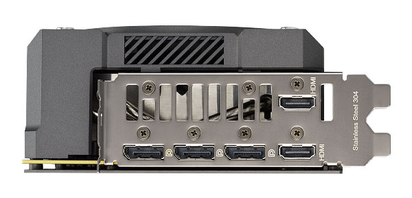 Asus TUF RTX 5070 Ti O16G Gaming; obrazové výstupy 