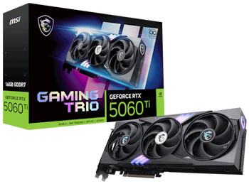 MSI RTX 5060 Ti 16G GAMING TRIO OC