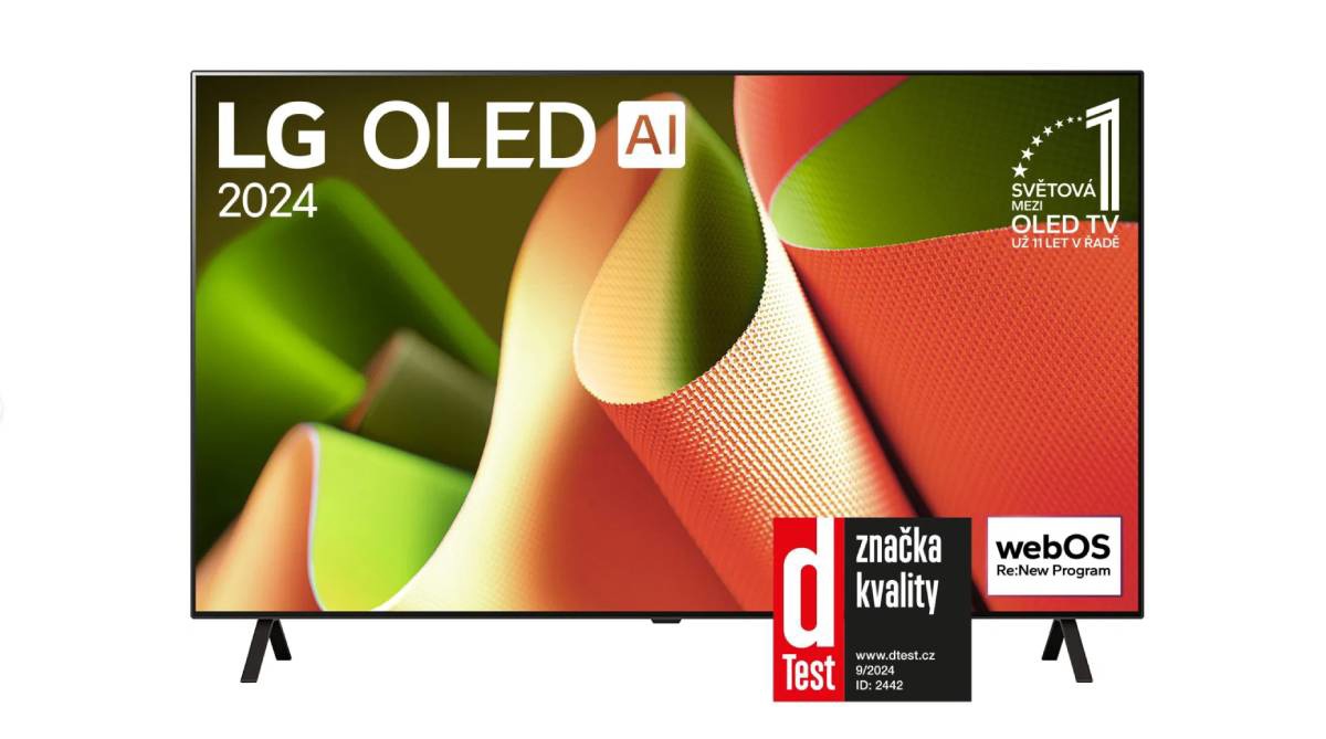 LG televízie z Dtestu