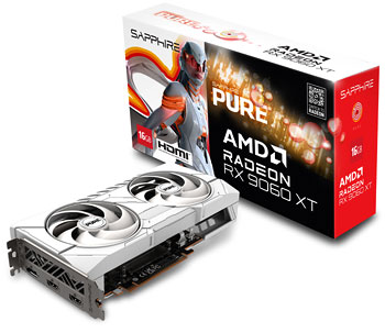 Sapphire PURE RX 9060 XT GAMING OC 16G