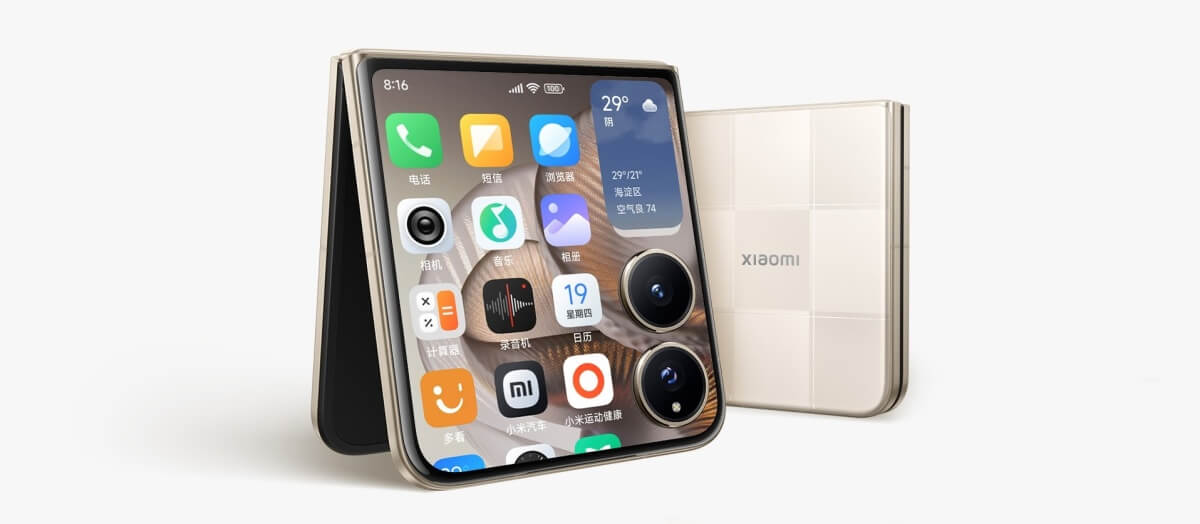 Xiaomi Mix Flip 2, zdroj: Xiaomi
