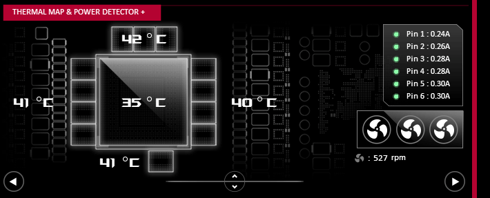 Asus ASTRAL LC RTX 5090 O32G Gaming; monitoring 12V-2x6