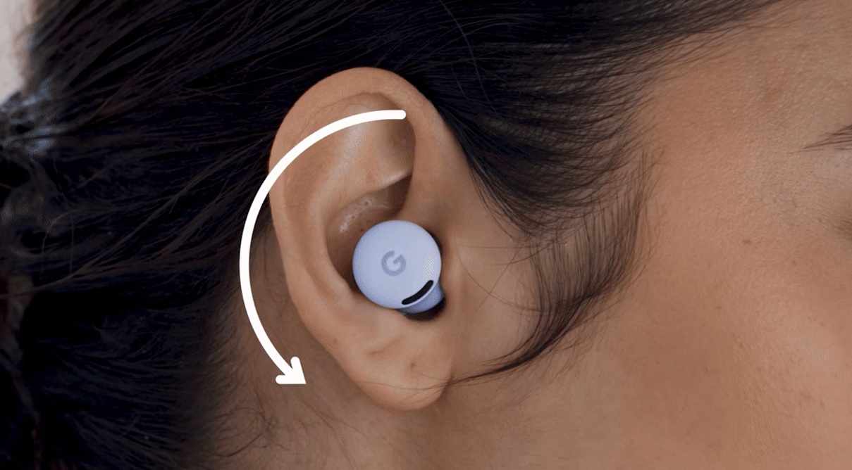 Google Pixel Buds 2a, dizajn