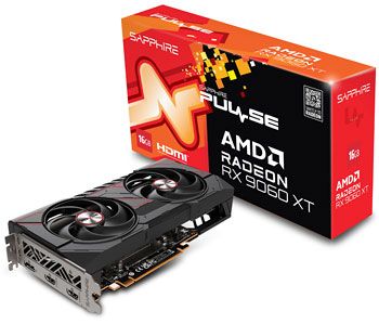Sapphire PULSE RX 9060 XT GAMING OC 16G