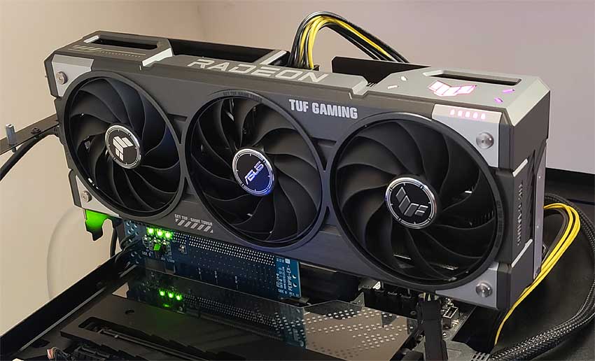 Asus TUF RX 9060 XT O16G Gaming v testoch