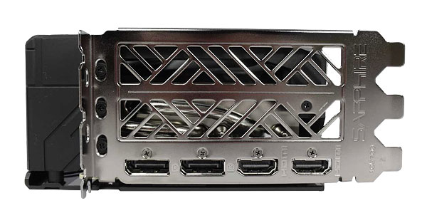 Sapphire PULSE RX 9070 XT GAMING 16G; obrazové výstupy 