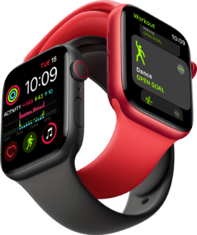 Apple Watch Series 6 Red and Black