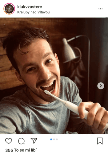 Instagram – Klukvzastere a Philips Sonicare