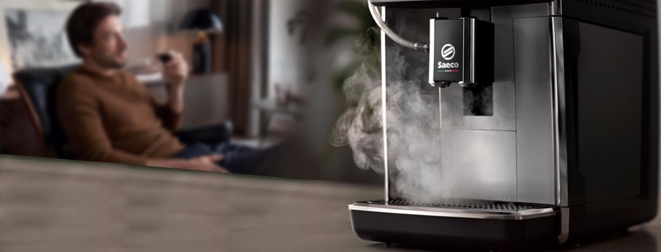 Saeco – Funkcia HygieSteam