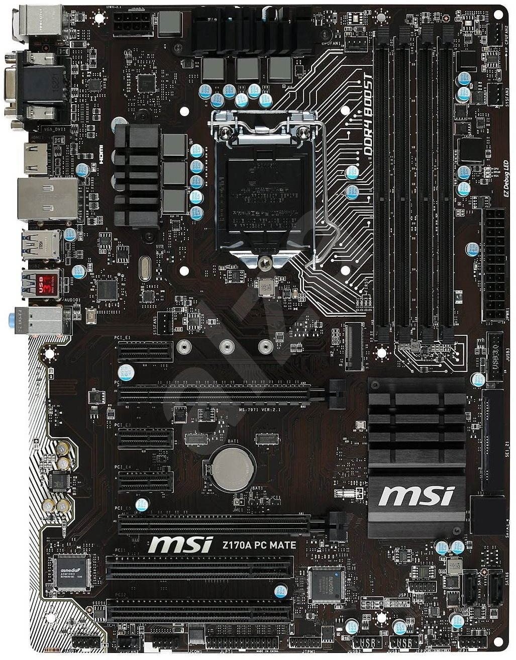 Коды ошибок msi z170