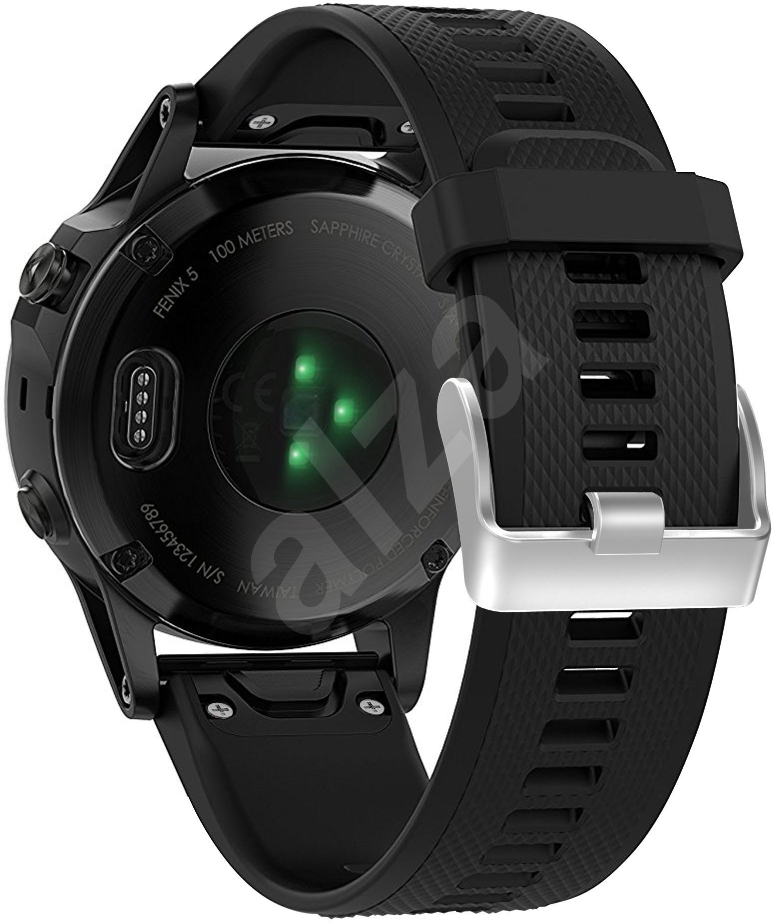 Eternico Garmin Quick Release 22 Silicone Band Silicone Silver Buckle