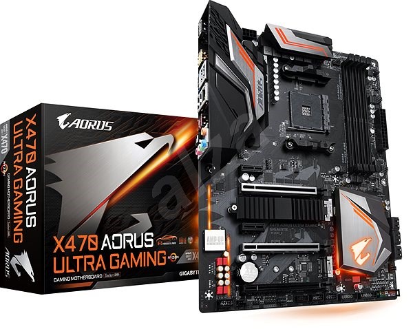 Aorus x470 ultra gaming горит красным vga