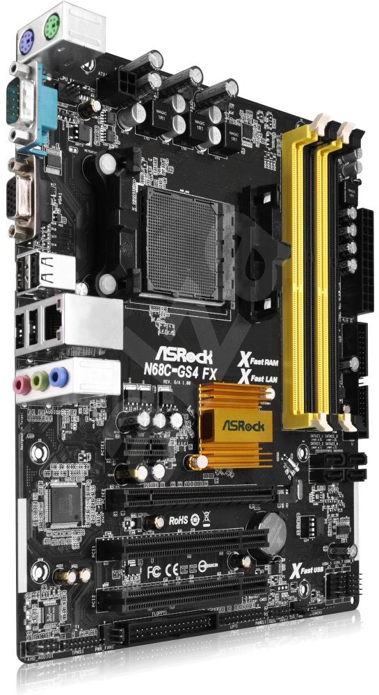 Asrock n68c gs4 fx какие процессоры