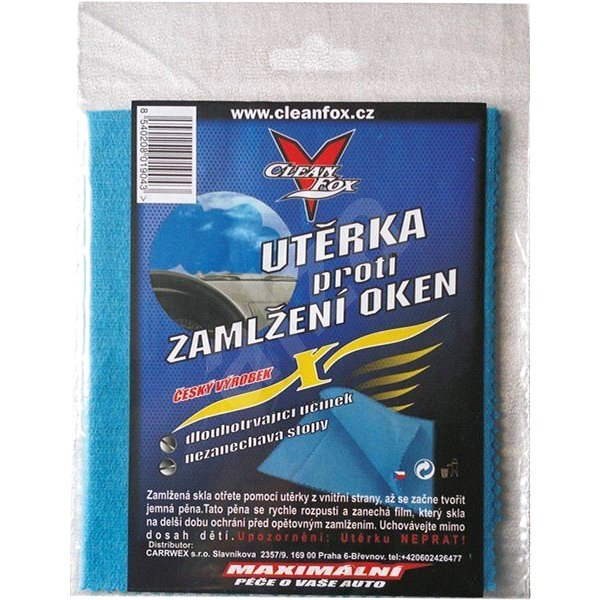 Compass - Utierka proti zahmlievaniu okien - Čistiaca utierka