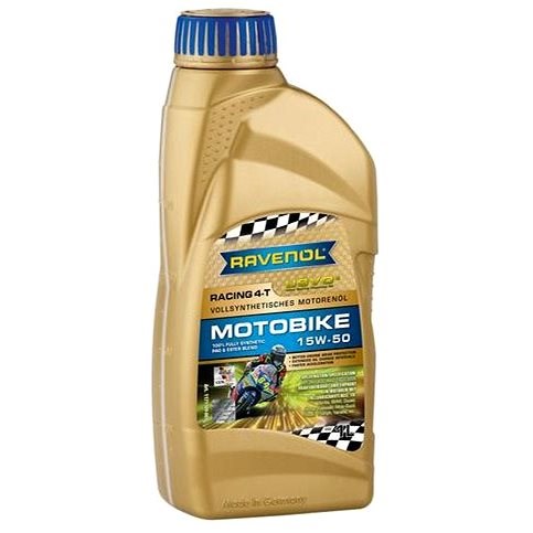 RAVENOL Racing 4-T Motobike SAE 15W-50 - 1 l - Motorový olej