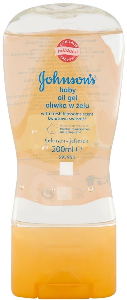 Johnsons Baby Oil Gel Fresh Blossom 200ml main image 1