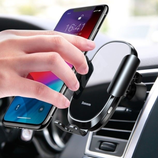 Baseus Smart Car Mount Cell Phone Holder Black Držiak na mobil Alza.sk