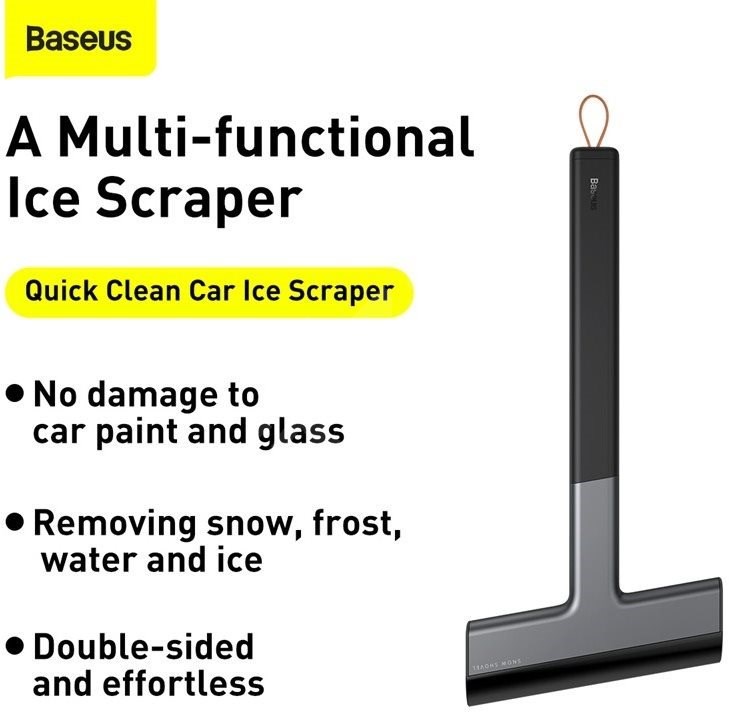 Baseus Quick Clean Car Ice Scraper Black Škrabka na ľad Alza.sk