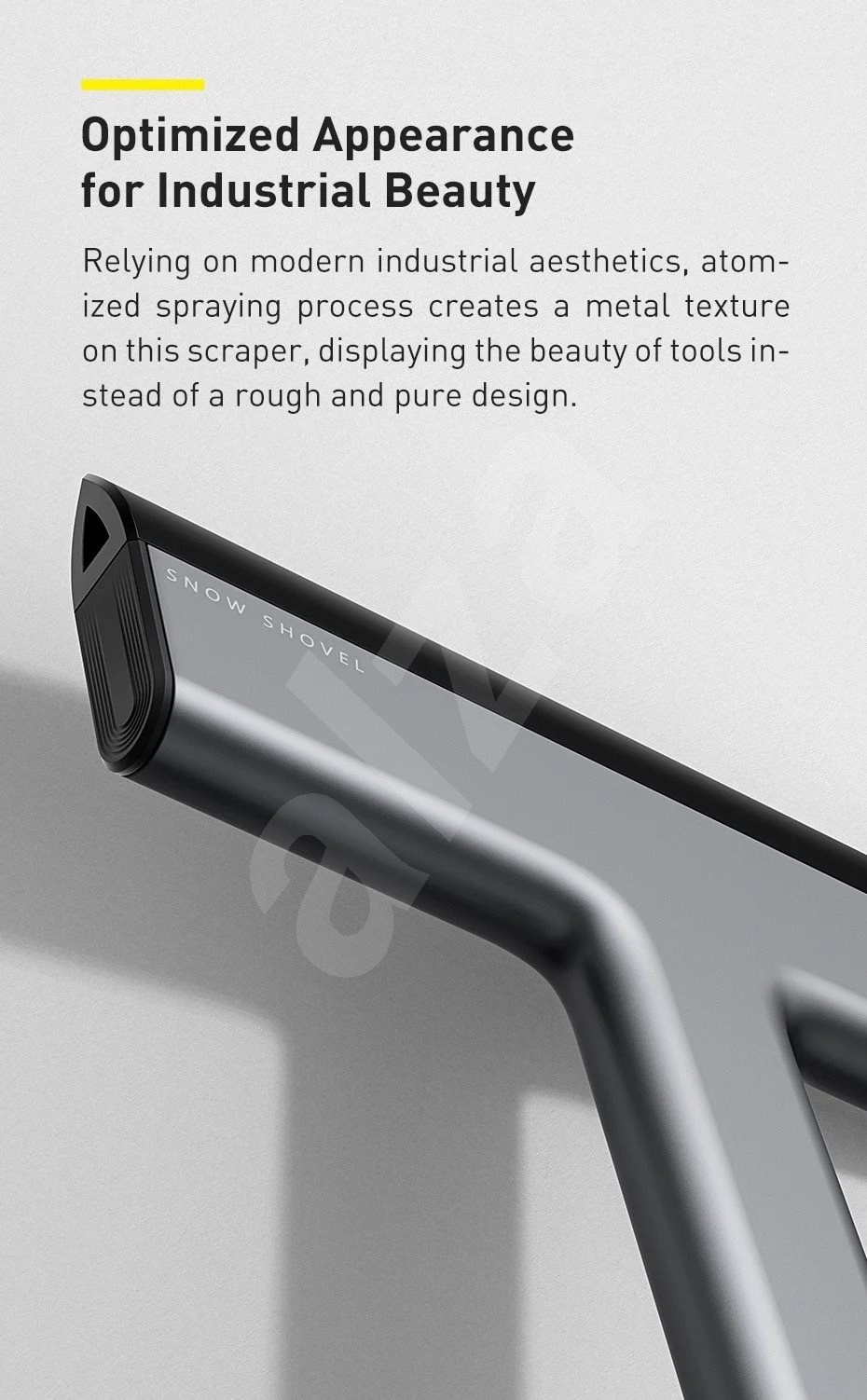 Baseus Quick Clean Car Ice Scraper Black Škrabka na ľad Alza.sk