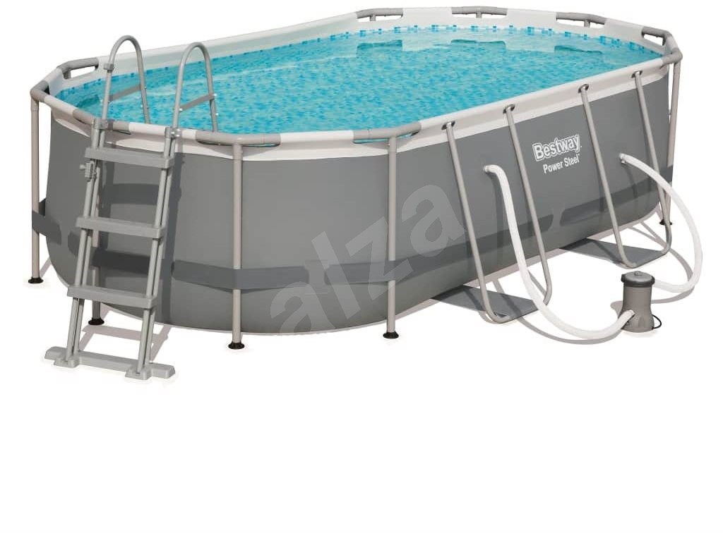 bestway pool oval