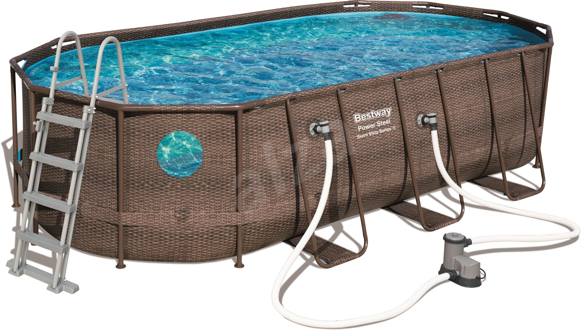 BESTWAY Oval Pool Set 5,49 m × 2,74 m × 1,22 m Bazén Alza.sk