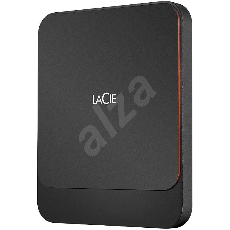 Lacie Portable SSD 1TB, čierny - Externý disk