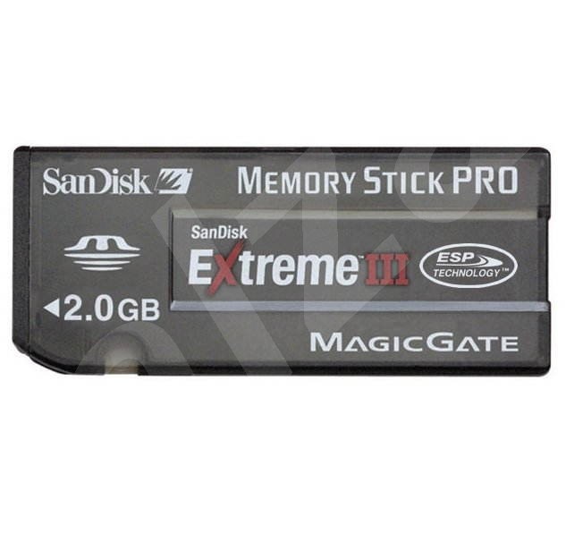 SanDisk Memory Stick PRO Extreme III 120x 2GB Pamäťová karta Alza.sk