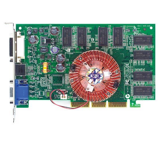 Carte Graphique Inno3D GeForce FX 5500 Tornado – 256 Mo – AGP – Reconditionnée