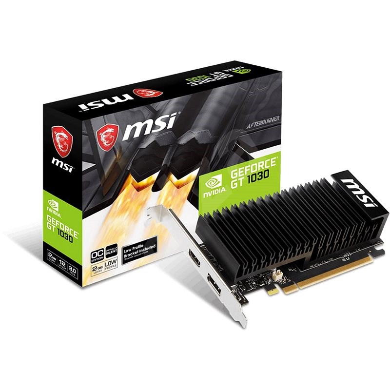 MSI GeForce GT 1030 2GHD4 LP OC - Grafická karta | Alza.sk