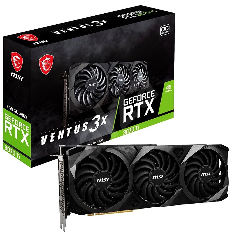 MSI GeForce RTX 3070 Ti VENTUS 3X 8G OC - Grafická karta