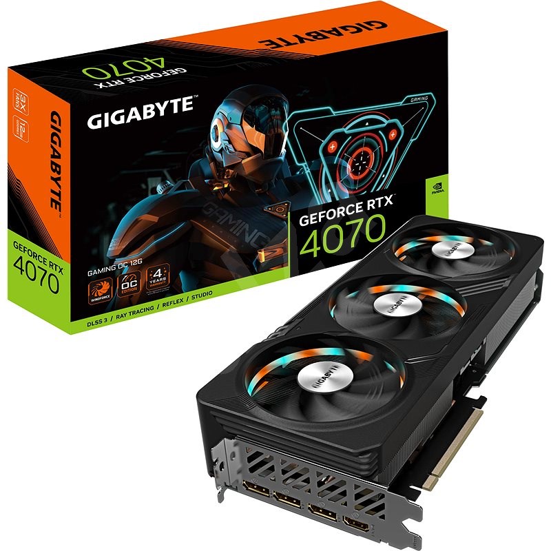 Gigabyte RTX 4070 GAMING OC 12G