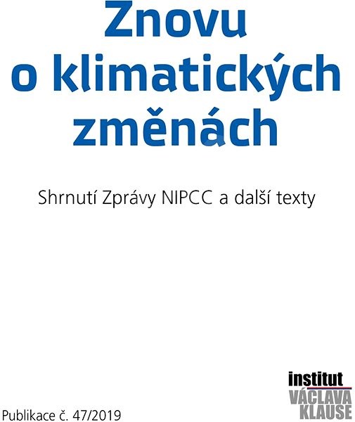 Znovu O Klimatickych Zmenach Institut Vaclava Klause Elektronicka Kniha Na Alza Sk