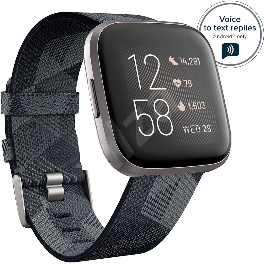 Fitbit Versa 2 Special Edition Nfc Smoke Woven Smart Hodinky