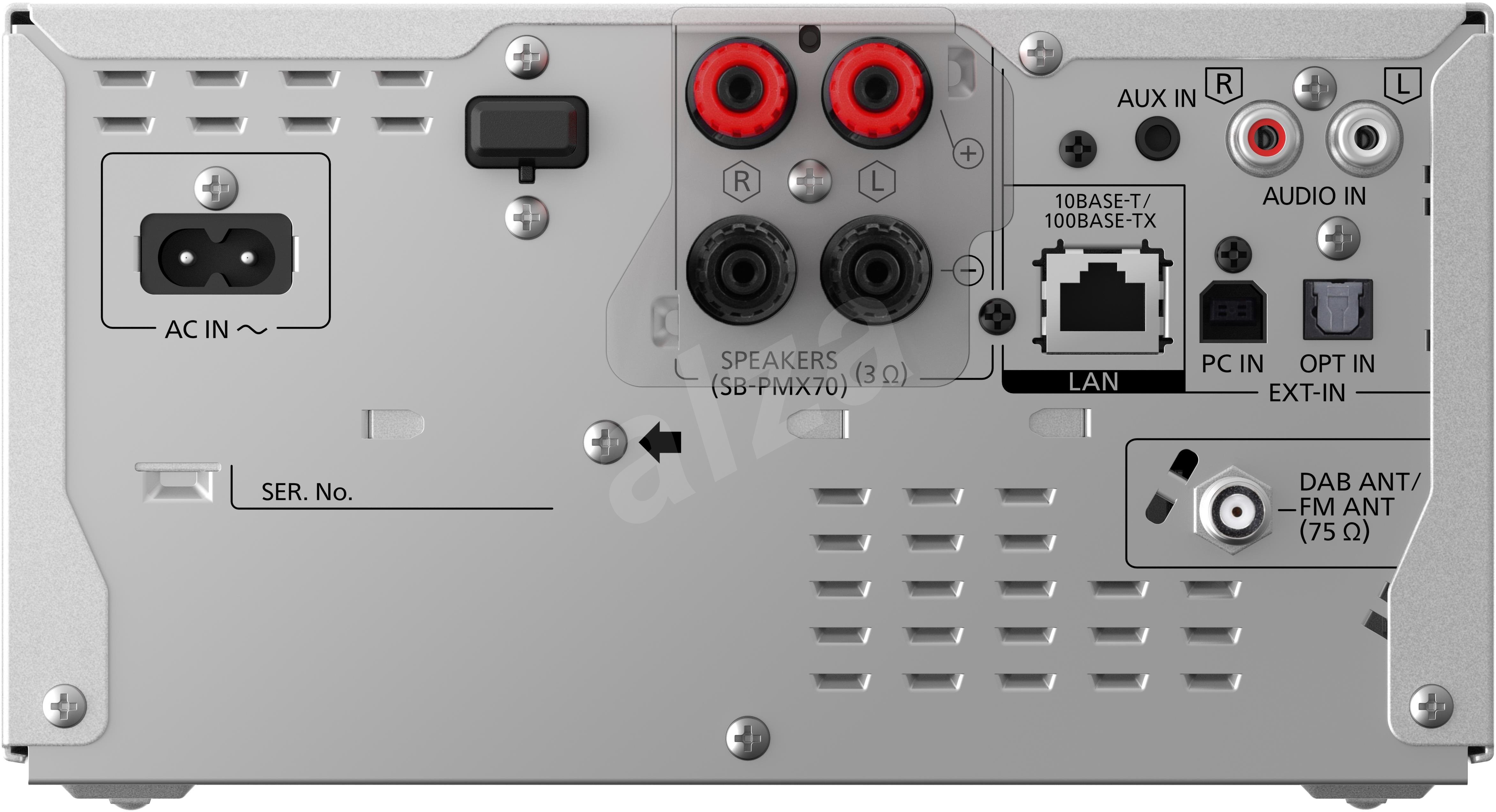 Panasonic SC-PMX802E-S - Minisystém | Alza.sk