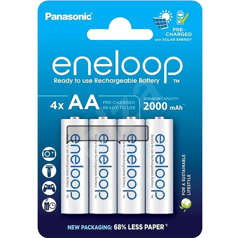 Panasonic eneloop HR6 AA 3MCCE/4BE N - Nabíjateľná batéria