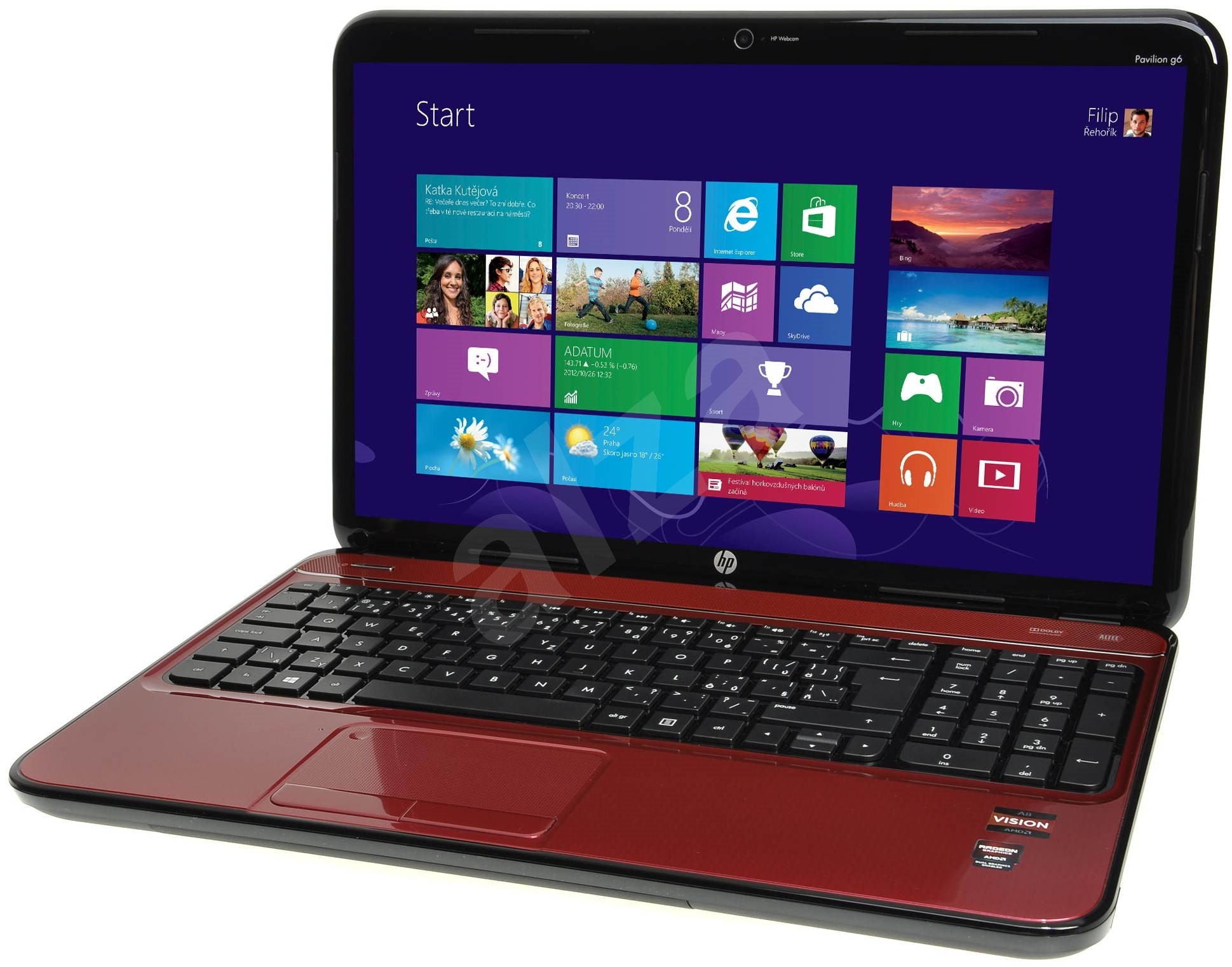 HP Pavilion g6-2305sc Ruby Red - Notebook | Alza.sk